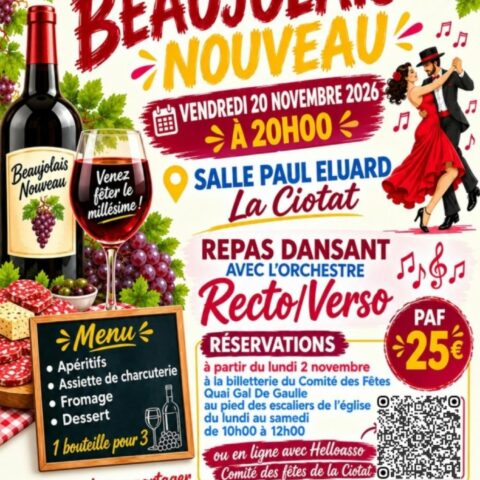 Soirée Beaujolais Nouveau_La Ciotat